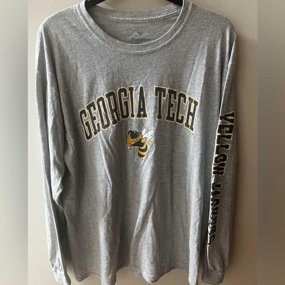 COPY - Georgia Tech Long Sleeve Logo Shirt